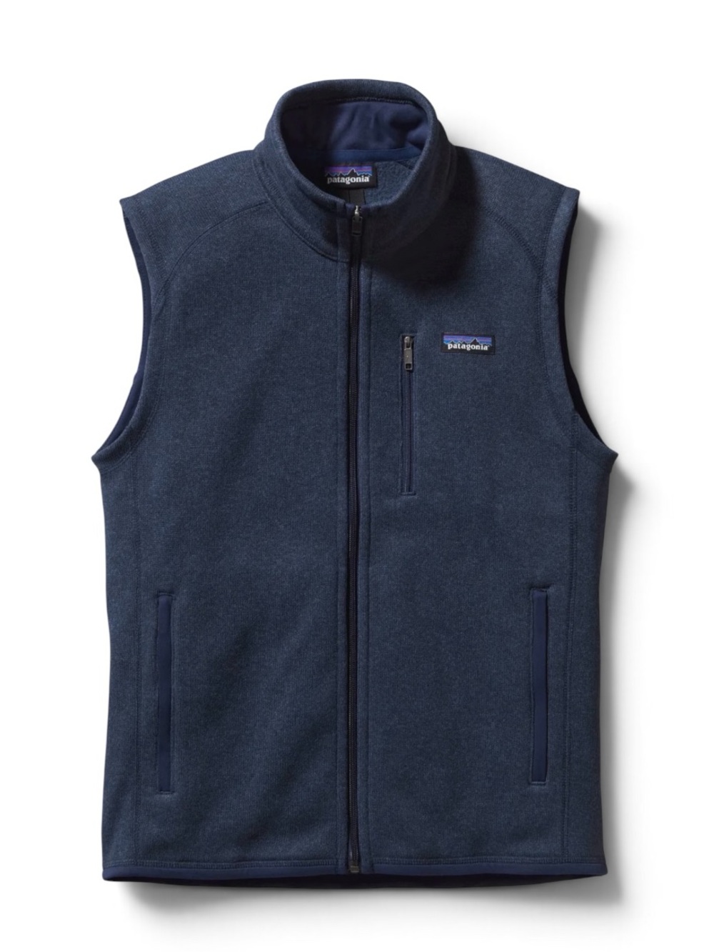 Patagonia Better Sweater Full Zip Fleece Vest Navy Blue XXL